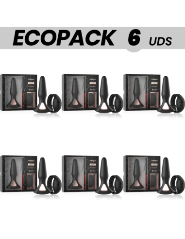 ECOPACK 6 UDS - ANBIGUO WATCHME CONTROL REMOTO VIBRADOR PLUG ANAL ALEXANDRU