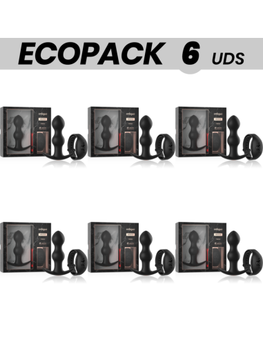 ECOPACK 6 UDS - ANBIGUO WATCHME CONTROL REMOTO PLUG VIBRADOR ANAL TIBERIO