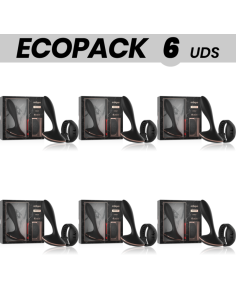 ECOPACK 6 UDS - ANBIGUO WATCHME CONTROL REMOTO VIBRADOR PLUG ANAL VERNET