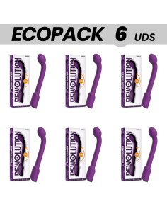 ECOPACK 6 UDS - REWOLUTION REWOFLEX VIBRADOR ESTIMULADOR PUNTO G FLEXIBLE