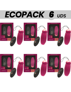 ECOPACK 6 UDS - RITHUAL SITA HUEVO CONTROL REMOTO ROTACIÓN DE PERLAS VIBRACIÓN