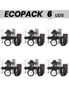 ECOPACK 6 UDS - BLACKandSILVER BURTON CONTROL REMOTO COCKRING WATCHME