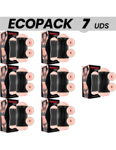 ECOPACK 7 UDS - JAMYJOB RANDY MASTURBADOR DOBLE ENTRADA - VAGINA Y ANO