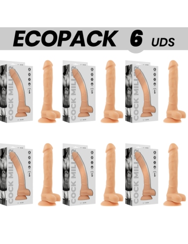 ECOPACK 6 UDS - COCK MILLER SILICONA DENSITY ARTICULABLE COCKSIL 24 CM