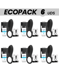 ECOPACK 6 UDS - MR BOSSTINO ANILLO ESTIMULADOR COMPATIBLE CON WATCHME WIRELESS TECHNOLOGY