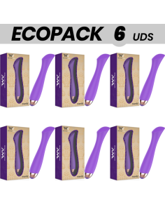 ECOPACK 6 UDS - WOMANVIBE MANDY VIBRADOR RECARGABLE SILICONA PUNTO K