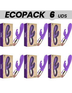 ECOPACK 6 UDS - WOMANVIBE VIORA VIBRADOR RECARGABLE SILICONA