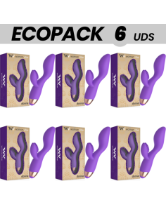 ECOPACK 6 UDS - WOMANVIBE DONNA VIBRADOR SILICONA RECARGABLE