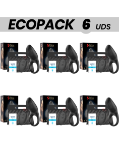 ECOPACK 6 UDS - IBIZA ANILLO VIBRADOR CONTROL REMOTO FULL CONTACT