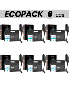 ECOPACK 6 UDS - IBIZA POTENTE HUEVO VIBRADOR CONTROL REMOTO