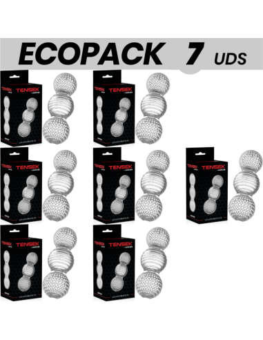 ECOPACK 7 UDS - JAMYJOB EXTREME MASTURBADOR TRANSPARENTE TENSEK 2