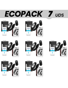 ECOPACK 7 UDS - BRILLY GLAM COUPLE PULSING and VIBRATING CONTROL REMOTO