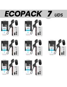 ECOPACK 7 UDS - BRILLY GLAM VIBRATING KEGEL BEADS CONTROL REMOTO