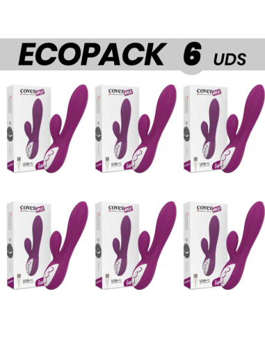 ECOPACK 6 UDS - COVERME TAYLOR VIBRADOR COMPATIBLE CON WATCHME WIRELESS TECHNOLOGY