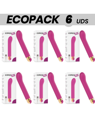 ECOPACK 6 UDS - COVERME G-SPOT VIBRATOR 10 VELOCIDADES