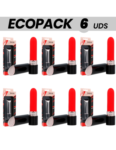 ECOPACK 7 UDS - LIPS STYLE SHIA PINTALABIOS VIBRADOR