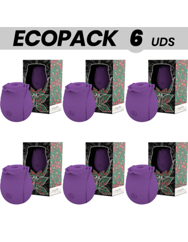 ECOPACK 6 UDS - MIA ROSE SUCCIONADOR CLÍTORIS POR ONDAS EDICIÓN LIMITADA - MORADO