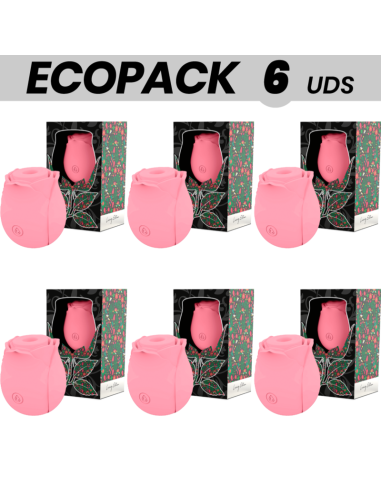 ECOPACK 6 UDS - MIA ROSE SUCCIONADOR CLÍTORIS POR ONDAS EDICIÓN LIMITADA - ROSA