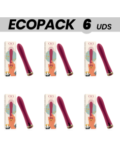 ECOPACK 6 UDS - CICI BEAUTY VIBRADOR PREMIUM SILICONE UP and DOWN