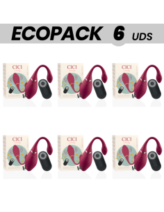 ECOPACK 6 UDS - CICI BEAUTY PREMIUM SILICONE EGG VIBRATOR REMOTE CONTROL