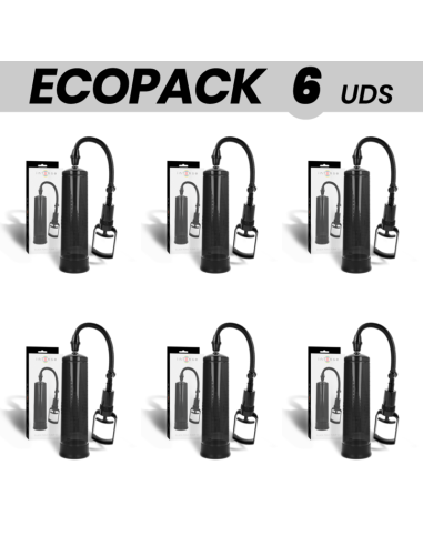 ECOPACK 6 UDS - INTENSE PUMP BOMBA NEGRA 01