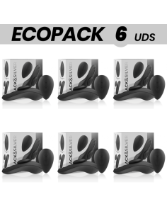ECOPACK 6 UDS - BLACKandSILVER PRESTON PANTIE MAGNETICO VIBRADOR SILICONA REMOTO