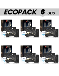 ECOPACK 6 UDS - IBIZA PANTIE VIBRADOR CONTROL REMOTO SILICONA