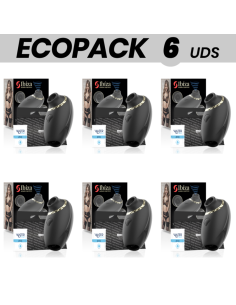 ECOPACK 6 UDS - IBIZA MASAJEADOR 3 EN 1 SUCKING, LICKING and PULSING