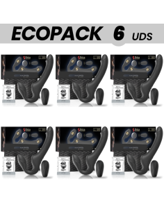 ECOPACK 6 UDS - IBIZA VIBRADOR STRAPLESS CON PULSADOR CONTROL REMOTO
