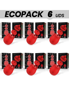 ECOPACK 6 UDS - MIA ESTIMULADOR CLITORIS DOS CABEZALES 3 EN 1 EDICIÓN DE LUJO