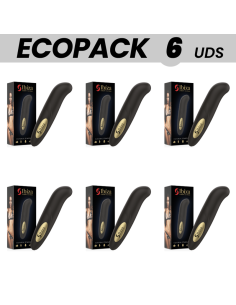 ECOPACK 6 UDS - IBIZA ESTIMULADOR DE CLITORIS RECARGABLE 10 MODOS DE VIBRACIÓN 13 X 2,9
