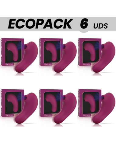 ECOPACK 6 UDS - RITHUAL SHUSHU PRO POCKET ESTIMULADOR CLITORIS 2 POTENTES MOTORES ORQUIDEA