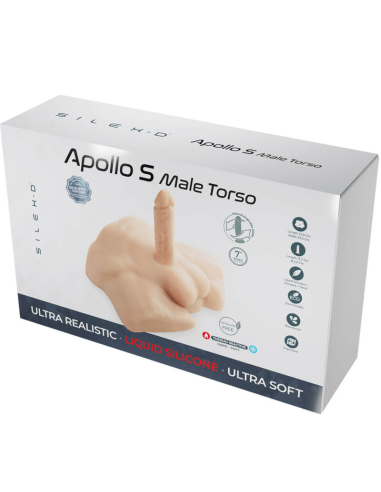 SILEXD - APOLLO S TORSO BAJO REALÍSTICO MASCULINO