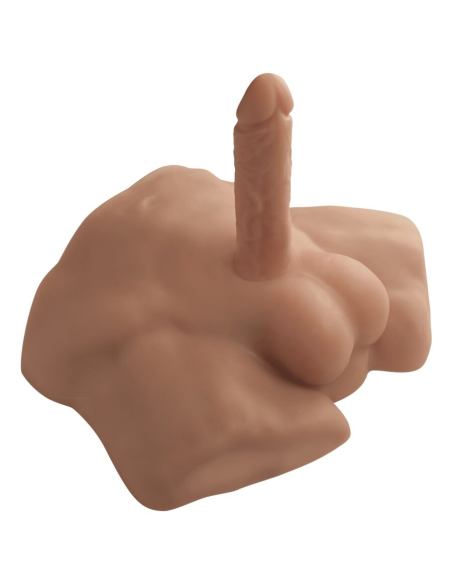 SILEXD - APOLLO S TORSO BAJO REALÍSTICO MASCULINO CARAMELO