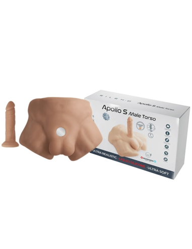 SILEXD - APOLLO S TORSO BAJO REALÍSTICO MASCULINO CARAMELO