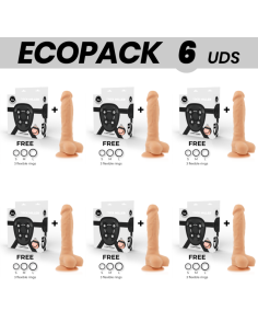 ECOPACK 6 UDS - COCK MILLER ARNES SILICONA DENSITY ARTICULABLE COCKSIL 19,5 CM