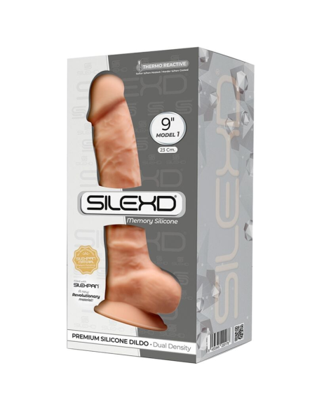 SILEXD - MODELO 1 PENE REALÍSTICO SILICONA PREMIUM SILEXPAN 23 CM
