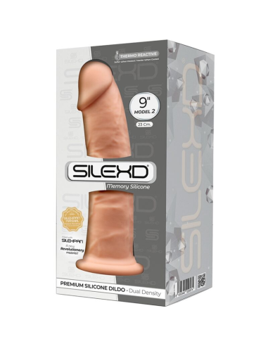 SILEXD - MODELO 2 PENE REALÍSTICO SILICONA PREMIUM SILEXPAN 23 CM