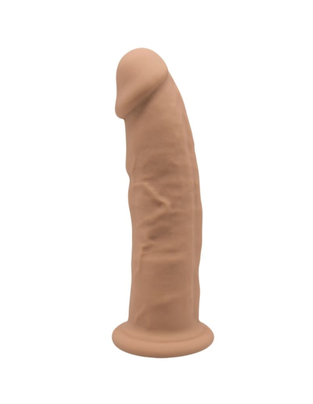SILEXD - MODELO 2 PENE REALÍSTICO SILICONA PREMIUM SILEXPAN CARAMELO 19 CM