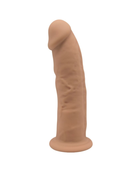 SILEXD - MODELO 2 PENE REALÍSTICO SILICONA PREMIUM SILEXPAN CARAMELO 15.4 CM