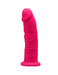 SILEXD - MODELO 2 PENE REALÍSTICO SILICONA PREMIUM SILEXPAN FUCSIA 15 CM
