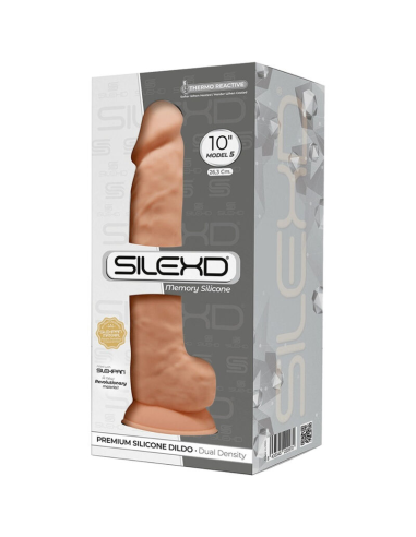 SILEXD - MODELO 1 PENE REALÍSTICO SILICONA PREMIUM SILEXPAN 26.6 CM