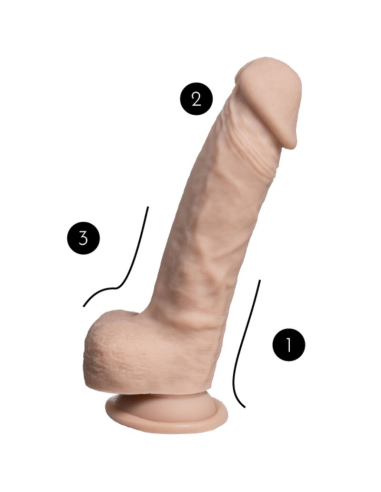 SILEXD - MODELO 1 REAL SKIN PENE REALÍSTICO TERMO REACTIVO 17.8 CM PREMIUM SILEXPAN NATURAL