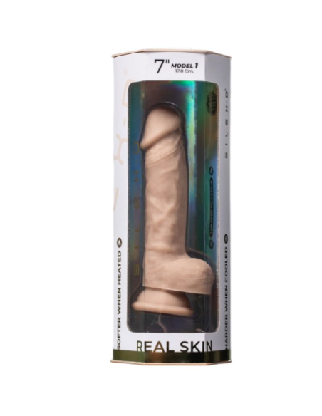 SILEXD - MODELO 1 REAL SKIN PENE REALÍSTICO TERMO REACTIVO 17.8 CM PREMIUM SILEXPAN NATURAL