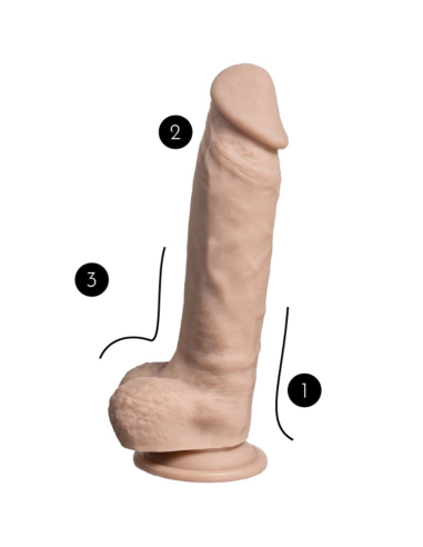 SILEXD - REAL SKIN PENE SUPER REALÍSTICO TERMO REACTIVO 23 CM PREMIUM SILEXPAN NATURAL