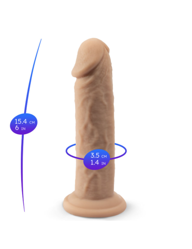SILEXD - PENE REALÍSTICO MODELO 2 SILICONA TERMOREACTIVO 15.4 CM
