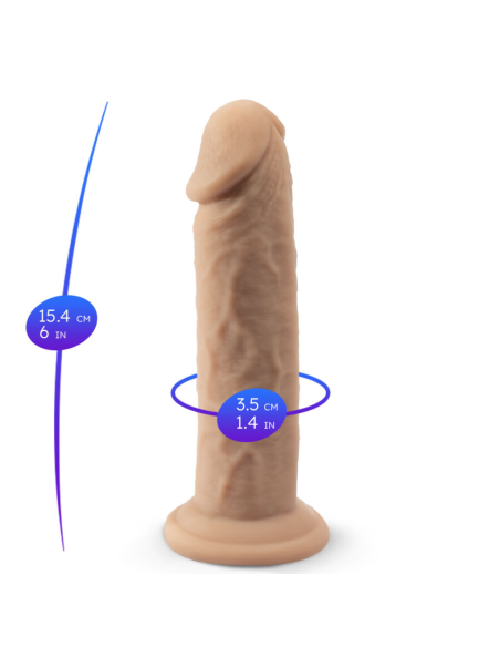 SILEXD - PENE REALÍSTICO MODELO 2 SILICONA TERMOREACTIVO 15.4 CM