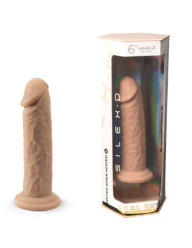 SILEXD - PENE REALÍSTICO MODELO 2 SILICONA TERMOREACTIVO 15.4 CM