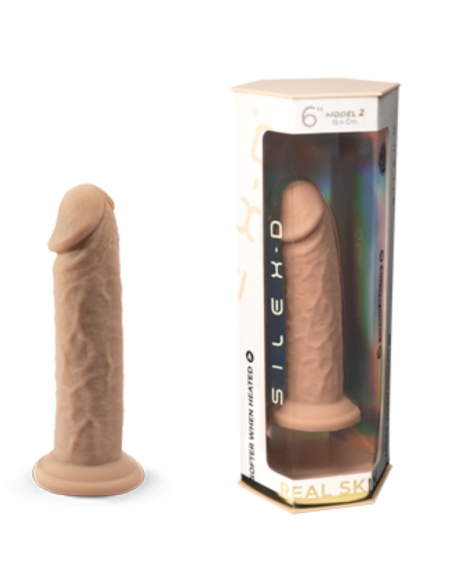 SILEXD - PENE REALÍSTICO MODELO 2 SILICONA TERMOREACTIVO 15.4 CM