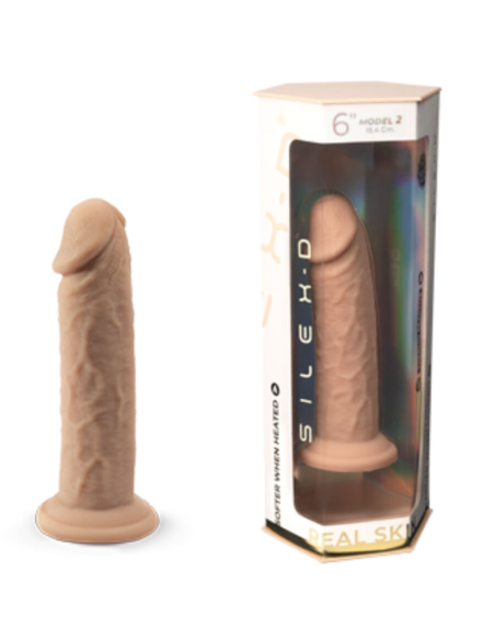 SILEXD - PENE REALÍSTICO MODELO 2 SILICONA PREMIUM TERMOREACTIVO 15.4 CM